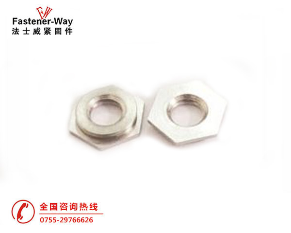 美制齊平螺母鑲入螺母壓鉚件F-M3-1/2--F-M5-1/2&nbsp;&nbsp;