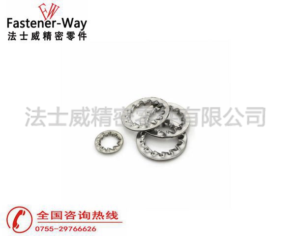 不銹鋼內(nèi)鋸齒墊圈 不銹鋼內(nèi)鋸齒墊圈