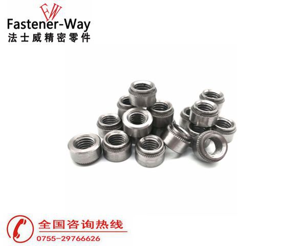 SP-M4-0不銹鐵自鎖緊壓鉚螺母4 SP-M4-0不銹鐵自鎖緊壓鉚螺母4