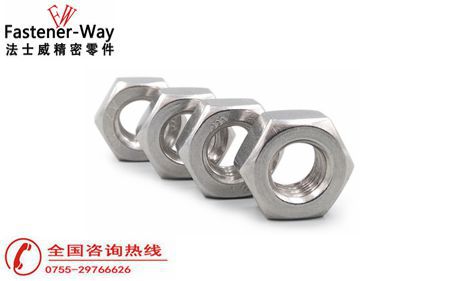 六角螺母粗牙和細牙的區別！